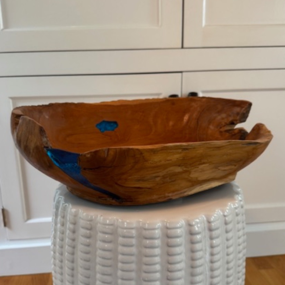 Rustic Wooden Bowl